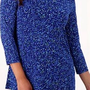 Susan Graver A-Line, 3/4 Sleeve Blouse